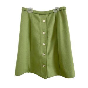 Vintage 80s/90s Women's Catalina Skirt/Skorts Green Size 11/12 Retro